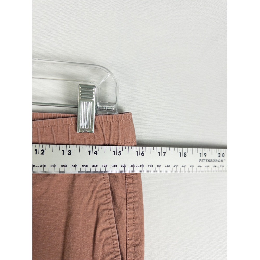 Vuori Mens M Ripstop Climber Pants Pink Salmon Organic Cotton Zip Pocket - Picture 6 of 8